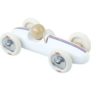 VOITURE GRAND PRIX VINTAGE MM BLANC - VILAC