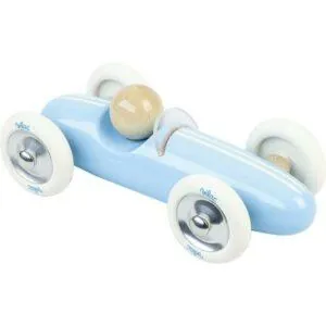 VOITURE GRAND PRIX VINTAGE BLEU VILAC