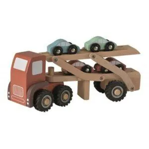 CAMION DE TRANSPORT POUR VOITURE EN BOIS - EGMONT TOYS