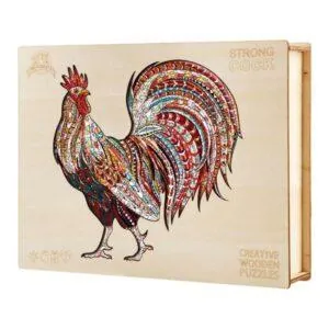 PUZZLE BOIS WOODBESTS - COQ - 217 PIECES