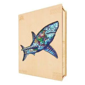PUZZLE BOIS WOODBESTS - REQUIN - 169 PIECES