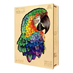 PUZZLE BOIS WOODBESTS - PERROQUET - 199 PIECES