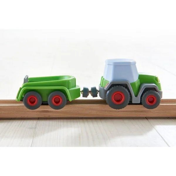 TRACTEUR AVEC REMORQUE - HABA – Image 3