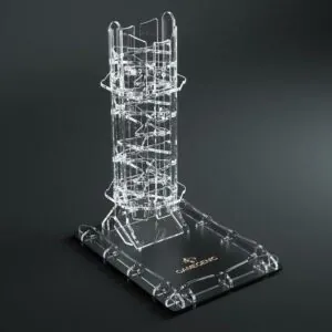 CRYSTAL TWISTER PREMIUM DICE TOWER