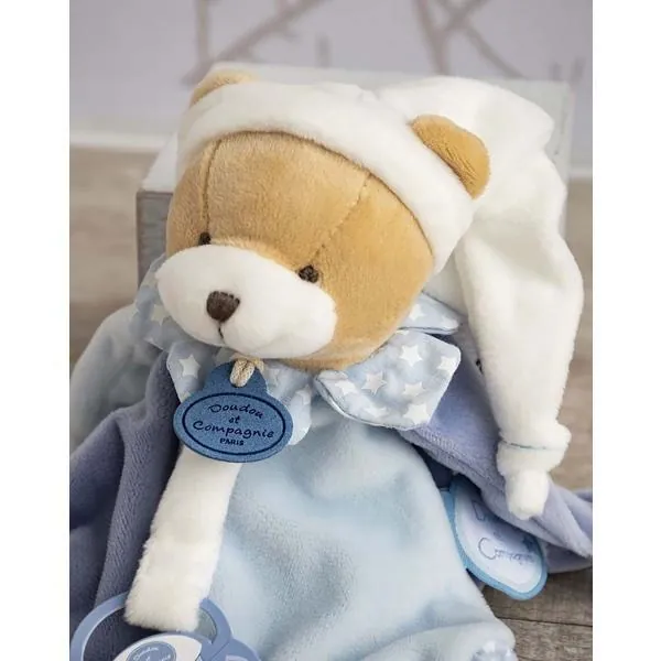 DOUDOU ATTACHE SUCETTE OURS - DOUDOU ET COMPAGNIE – Image 3