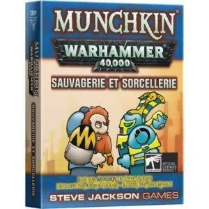 MUNCHKIN WARHAMMER 40K - SAUVAGERIE ET SORC