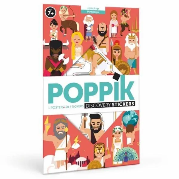 POSTER EDUCATIF MYTHOLOGIE - POPPIK