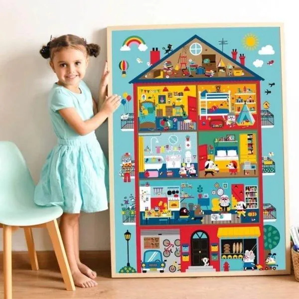 POSTER EDUCATIF LA MAISON DE GRAOU - POPPIK – Image 6