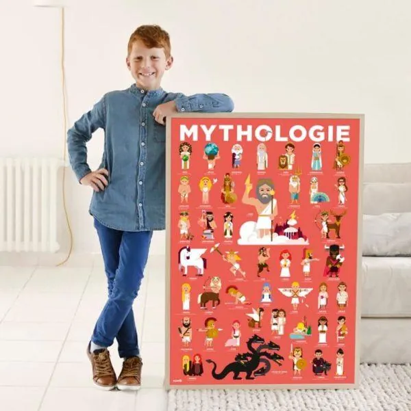 POSTER EDUCATIF MYTHOLOGIE - POPPIK – Image 7
