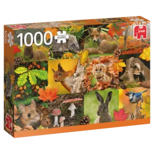 PUZZLE JUMBO : ANIMAUX DE L'AUTOMNE - 1000 PIECES