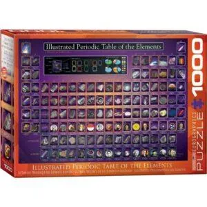 PUZZLE EUROGRAPHICS - TABLEAU PERIODIQUE DES ELEMENTS - 1000 PIECES