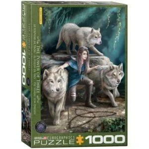 PUZZLE EUROGRAPHICS - A. STOKES : LE POUVOIR DE TROIS - 1000 PIECES