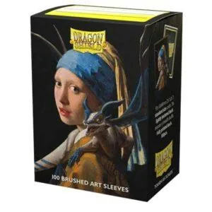 DS100 BRUSHED ART GIRL WITH A PEARL EARRING
