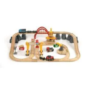 CIRCUIT TRAIN GRUE ET CHARGEMENT - BRIO