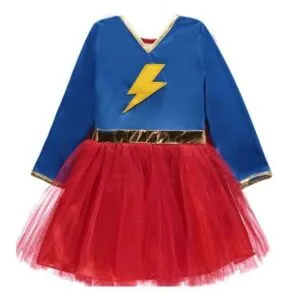 ROBE DE SUPER HEROINE 7-8 ANS - GREAT PRETENDERS