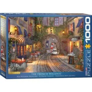 PUZZLE EUROGRAPHICS - D. DAVISON : RUE PIETONNE - 1000 PIECES