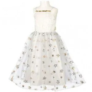 ROBE BLANCHE STERRE 5/7 ANS - SOUZA