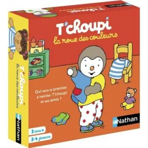 LA ROUE DES COULEURS TCHOUPI - NATHAN