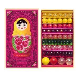 COFFRET 61 BILLES MATRIOCHKA KATERINA - BILLES AND CO