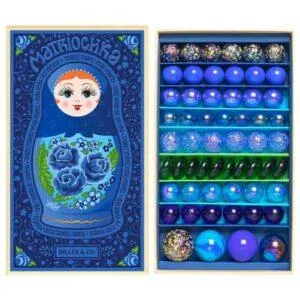 COFFRET 61 BILLES MATRIOCHKA YELENA - BILLES AND CO