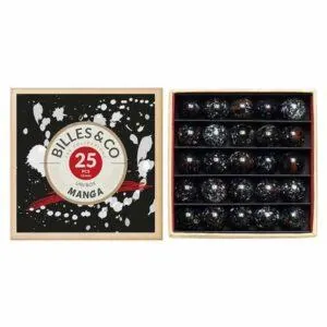 BOITE DE 25 BILLES MANGA - BILLES AND CO