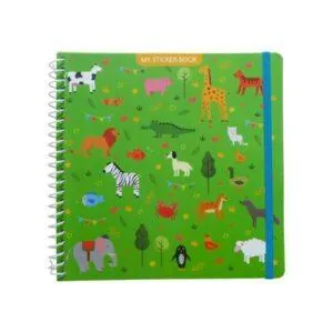 STICKERS BOOK ANIMAUX - MAJOLO