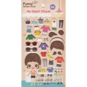 STICKERS A HABILLER - MAJOLO