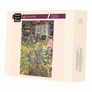 PUZZLE BOIS WILSON - E. VUILLARD : LE JARDIN - 1200 PIECES