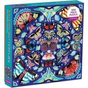 PUZZLE MUDPUPPY : KALEIDO PAPILLONS - 500 Pièces