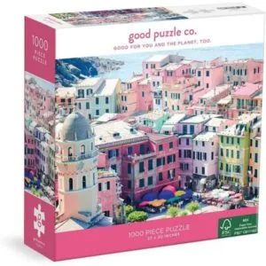 PUZZLE GOOD PUZZLE CO : VERNAZZA COLOREE, ITALIE - 1000 PIECES