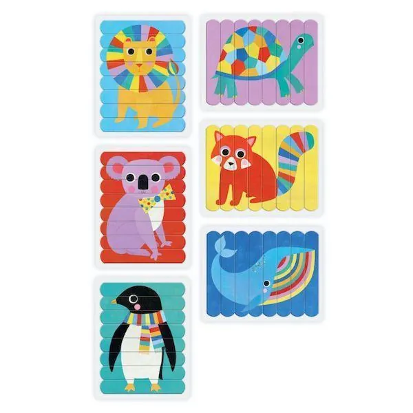 PUZZLE STICKS MUDPUPPY : ANIMAUX DU MONDE – Image 3