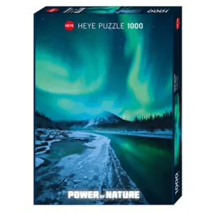 PUZZLE HEYE - POWER OF NATURE : AURORES BOREALES - 1000 PIECES