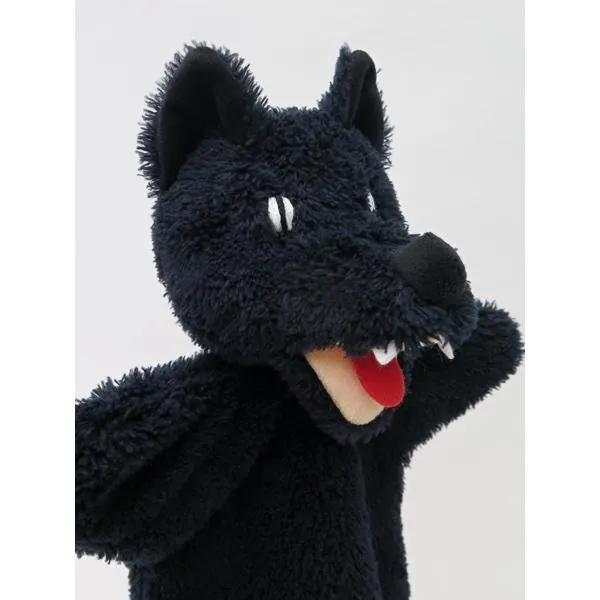 MARIONNETTE DOUDOU LOUP NOIR - BASS AND BASS – Image 2