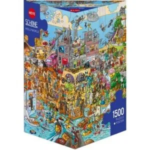 PUZZLE HEYE - SCHONE : HOLLYWORLD - 1500 PIECES