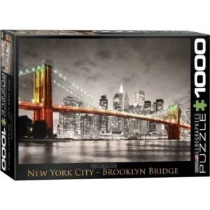 PUZZLE EUROGRAPHICS : PONT DE BROOKLYN NEW YORK - 1000 PIECES