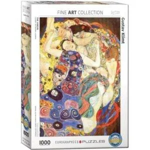PUZZLE EUROGRAPHICS - BEAUX-ARTS - G. KLIMT : LA VIERGE - 1000 PIECES