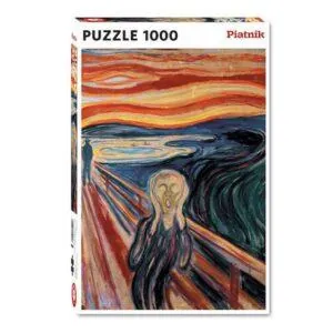 PUZZLE PIATNIK - E. MUNCH : LE CRI - 1000 PIECES