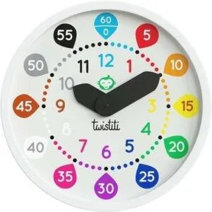 HORLOGE MURALE CHIFFRES - TWISTITI