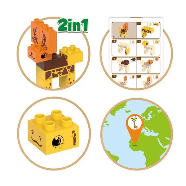 BLOCS DE CONSTRUCTION STEPPE - BIOBUDDI – Image 2