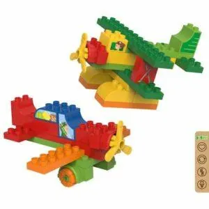 COFFRET BLOCS DE CONSTRUCTION AVIONS - BIOBUDDI