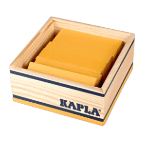 KAPLA CARRE 40 PIECES - JAUNE