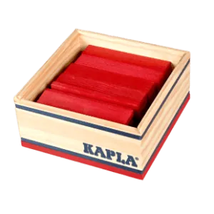 KAPLA CARRE 40 PIECES - ROUGE