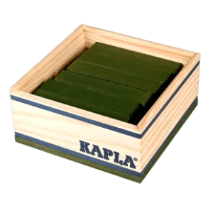KAPLA CARRE 40 PIECES - VERT
