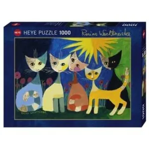 PUZZLE HEYE - R. WACHTMEISTER : COMPAGNIE COLOREE - 1000 PIECES