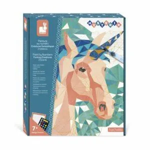 COFFRET PEINTURE AU NUMERO CREATURES FANTASTIQUES - JANOD