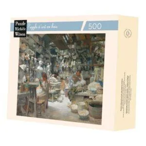 PUZZLE BOIS WILSON - C.FIRMIN : ATELIER DE MOULAGE - 500 PIECES
