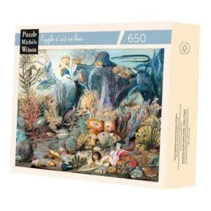 PUZZLE BOIS WILSON - J. M. SOMMERVILLE : VIE DE L'OCEAN - 650 PIECES