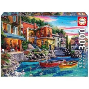 PUZZLE EDUCA : COUCHER DU SOLEIL A COME - 3000 PIECES