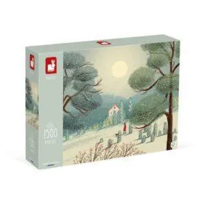 PUZZLE JANOD - MERVEILLES D'HIVER - 1500 PIECES