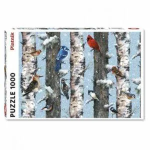 PUZZLE PIATNIK : LES OISEAUX DE NOEL - 1000 PIECES